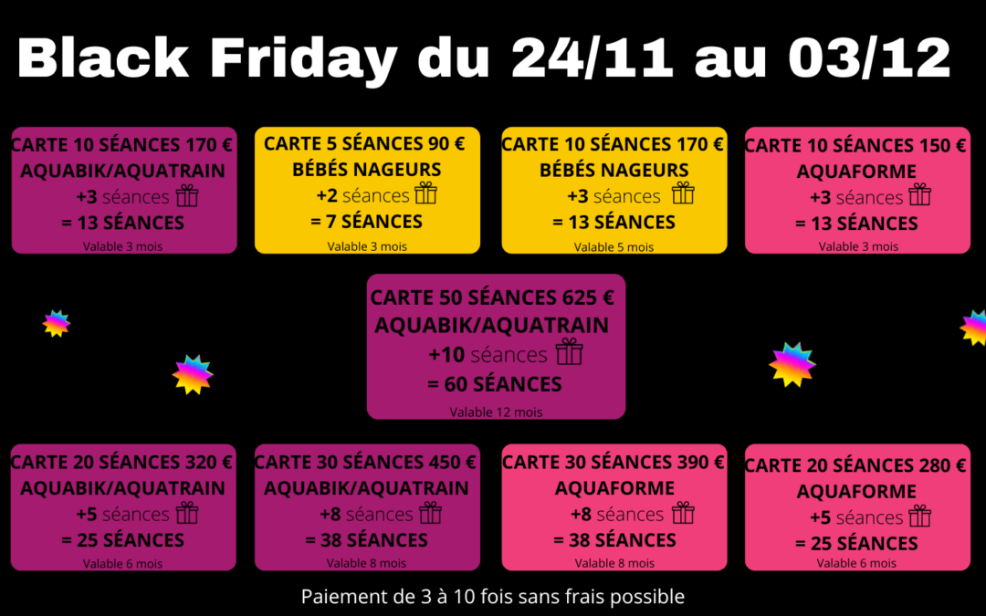 Black Friday Aqua&rsquo;tlantis 2022 : 9 cartes à la vente !
